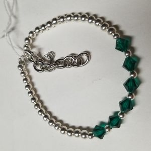 May birthstone bracelet